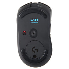 Logitech G703 LIGHTSPEED Wireless Gaming Mouse with HERO 16K Sensor, LIGHTSYNC RGB, POWERPLAY Compat