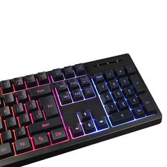 1stPlayer Fire Dancing K5 (Black) Membrane Gaming Keyboard