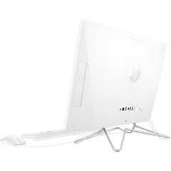 HP 24-DF1004NH All-in-One Bundle PCAIO - Intel i5-1135G7 - 8GB - 256GB SSD - NVIDIA MX330 2GB - 23.8" IPS Display - Snow White
