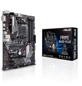 ASUS PRIME B450-PLUS AMD AM4 ATX motherboard with Aura Sync RGB header, DDR4 4400MHz, M.2, HDMI 2.0b