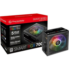 Thermaltake Smart RGB 700W 80 PLUS Standard Certified Power Supply (SRP-0700NHSAW)