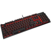 Corsair K60 PRO Mechanical Gaming Keyboard — Red LED — CHERRY VIOLA — Black