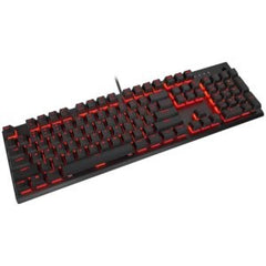 Corsair K60 PRO Mechanical Gaming Keyboard — Red LED — CHERRY VIOLA — Black