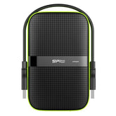 Silicon Power Armor A60 2TB USB 3.1 Shockproof and Water-Resistant Portable Hard Drive, SP020TBPHDA6