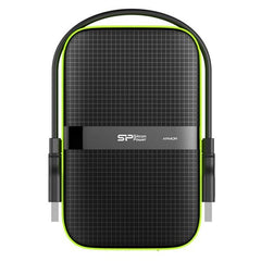 Silicon Power Armor A60 2TB USB 3.1 Shockproof and Water-Resistant Portable Hard Drive, SP020TBPHDA6