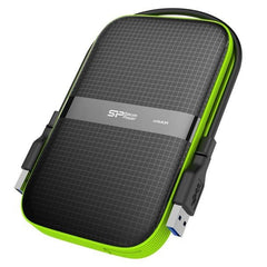 Silicon Power Armor A60 2TB USB 3.1 Shockproof and Water-Resistant Portable Hard Drive, SP020TBPHDA6