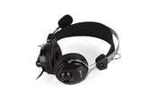 A4Tech HS-7P COMFORT FIT Stereo Headphone - Black