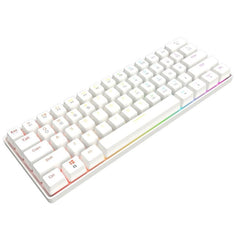 GK61 61 Keys 60% RGB Mechanical Gaming Keyboard Hot Swappable ( Blue Switches)