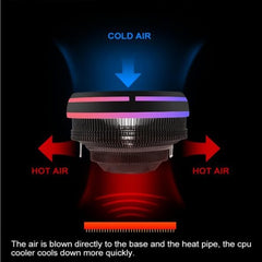 Aigo Lair CPU Cooler Radiator 120mm PWM 12V SYNC RGB LED Fan CPU Cooler
