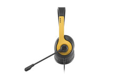 A4Tech FH100U Wired Headphones -Stone Black - Panda - Bumbelee
