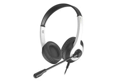 A4Tech FH100U Wired Headphones -Stone Black - Panda - Bumbelee