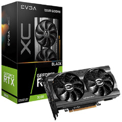 EVGA GeForce RTX 3060 XC BLACK GAMING 12GB GDDR6 Dual-Fan Graphics Card 12G-P5-3655-KR
