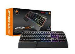 Cougar Attack X3 RGB Cherry MX RGB Backlit Mechanical Gaming Keyboard