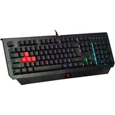Bloody B120N Neon Illuminate Revolutionary Anti Ghosting Gaming Keyboard Black