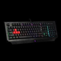 Bloody B120N Neon Illuminate Revolutionary Anti Ghosting Gaming Keyboard Black
