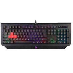 Bloody B120N Neon Illuminate Revolutionary Anti Ghosting Gaming Keyboard Black