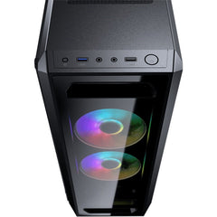 Cougar MX350 RGB Enhanced Visibility Mid-Tower PC Case