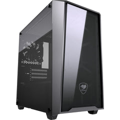 Cougar MG120-G Elegant and Compact Mini Tower Case with Tempered Glass Side Window