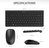 Micropack KM-236W Wireless iFree Pro Slim Combo Set Keyboard & Mouse