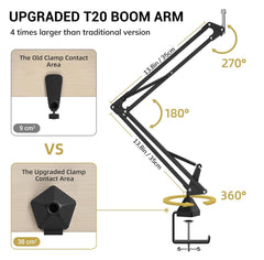 TONOR TC20 XLR Microphone With Full Kit