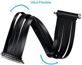 LIAN LI PCI-e 4.0 X16 600mm Riser Cable - Black / White