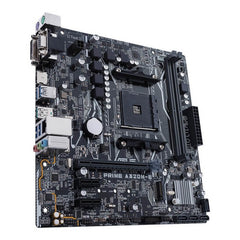 Asus PRIME A320M-E AMD AM4 uATX Motherboard With LED Lighting