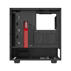 NZXT H510 Mid-Tower PC Gaming Case – Matte Black/Red
