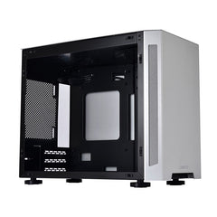 LIAN LI TU150 Aluminium tempered glass ITX case -Silver Color -TU150WA