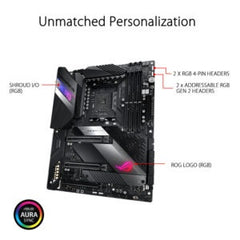 ASUS ROG CROSSHAIR VIII HERO (WI-FI) AMD ATX Gaming Motherboard