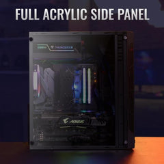 Aerocool Split Acrylic Edition RGB Mid Tower Chassis