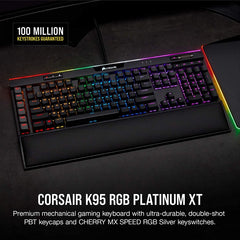 Corsair K95 RGB PLATINUM XT Mechanical Gaming Keyboard — CHERRY® MX Blue