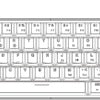 Skyloong GK61 61 Keys 60% RGB Mechanical Gaming Keyboard Hot Swappable (Brown Switches) - White