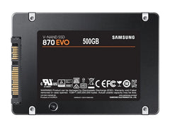Samsung 500GB SSD 870 EVO SATA III 2.5" V-NAND, MZ-77E500B-AM