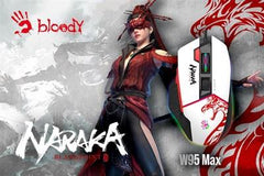 Bloody W95 Max Gaming Mouse - Extra Fire Ultra Core Activated (NARAKA)