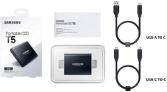 SAMSUNG T5 Portable SSD 2TB - Up to 540MB/s