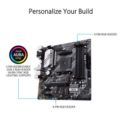 ASUS PRIME B550M-A WI-FI AM4 Micro-ATX Motherboard