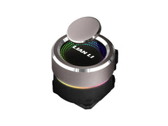 LIAN LI GALAHAD AIO 360 RGB BLACK, Triple 120mm Addressable RGB Fans AIO CPU Liquid Cooler