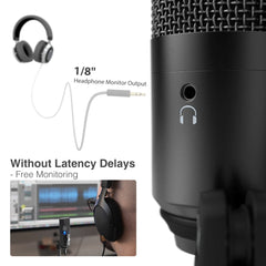 Fifine K670 USB Condenser Microphone With Volume Dial