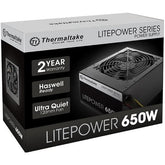 Thermaltake Litepower Series GEN2 650W Power Supply (LTP-0650P-2)