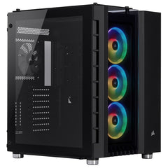 Slightly Used Corsair Crystal Series 680X RGB ATX High Airflow Tempered Glass Smart Case — Black