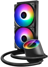 DeepCool Castle 240 RGB V2 Cooling System Anti-Leak Radiator 240mm Liquid Cooler