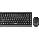 A4Tech FGS1110Q FSTYLER 2.4G Powewr Saving Multimedia Wireless (Keyboard+Mouse) - Grey