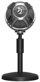 AROZZI SFERA MICROPHONE - BLACK, RED, CHROME