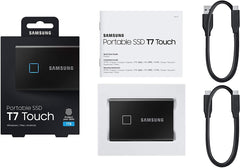 SAMSUNG T7 Touch Portable SSD 1TB - Up to 1050MB/s