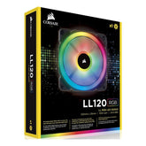 Corsair LL120 RGB 120mm Dual Light Loop RGB LED PWM Fan