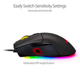 Asus ROG Gladius II Wireless Ergonomic RGB Optical Gaming Mouse