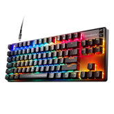 SteelSeries Apex 9 TKL Series 5000 Aluminum Top Plat - Swappable Optical Switches Gaming Keyboard - 64847