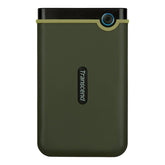 Transcend StoreJet 25M3 2TB USB 3.0 Portable Hard Drive - TS2TSJ25M3G - Military Green