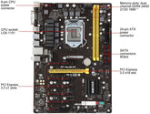 Biostar Motherboard TB250-BTC PRO Core i7/i5/i3 LGA1151 best for mining purpose