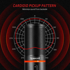 Redragon BLAZAR GM300 Gaming Stream Microphone